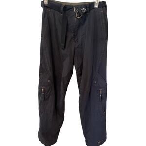 Half Pipe Men's Navy Blue Insulated Snow Pants Size 32 x 32 Ski Snowboarding